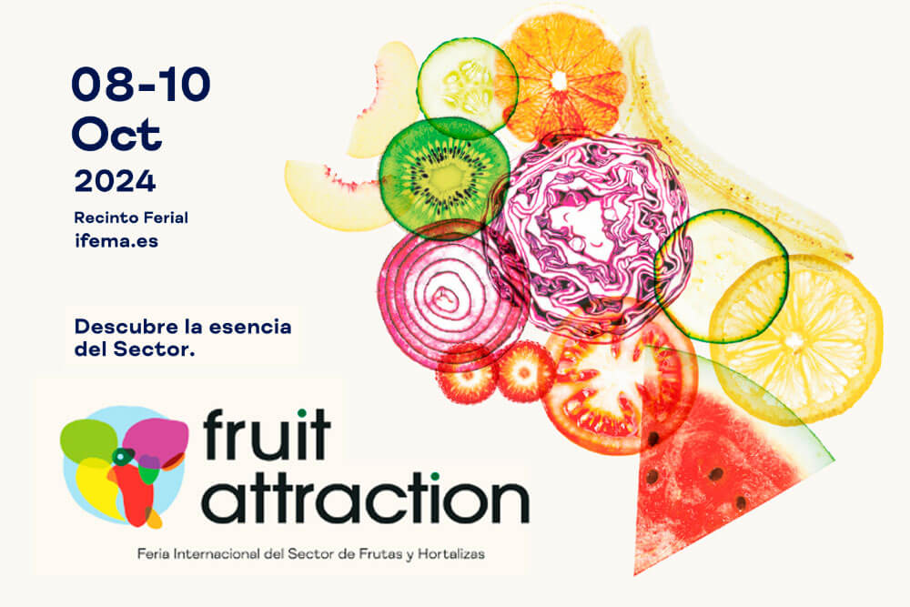 Fruit Attraction 2024 del 8 al 10 de octubre en IFEMA: descubre la esencia del sector